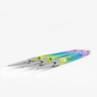 Rainbow Fine Detailer Brushes - 3 Brush Set