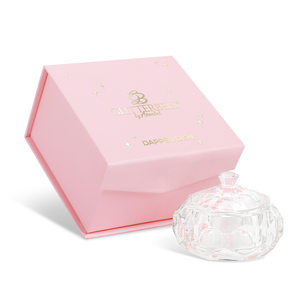 Large Glass Dappen Dish