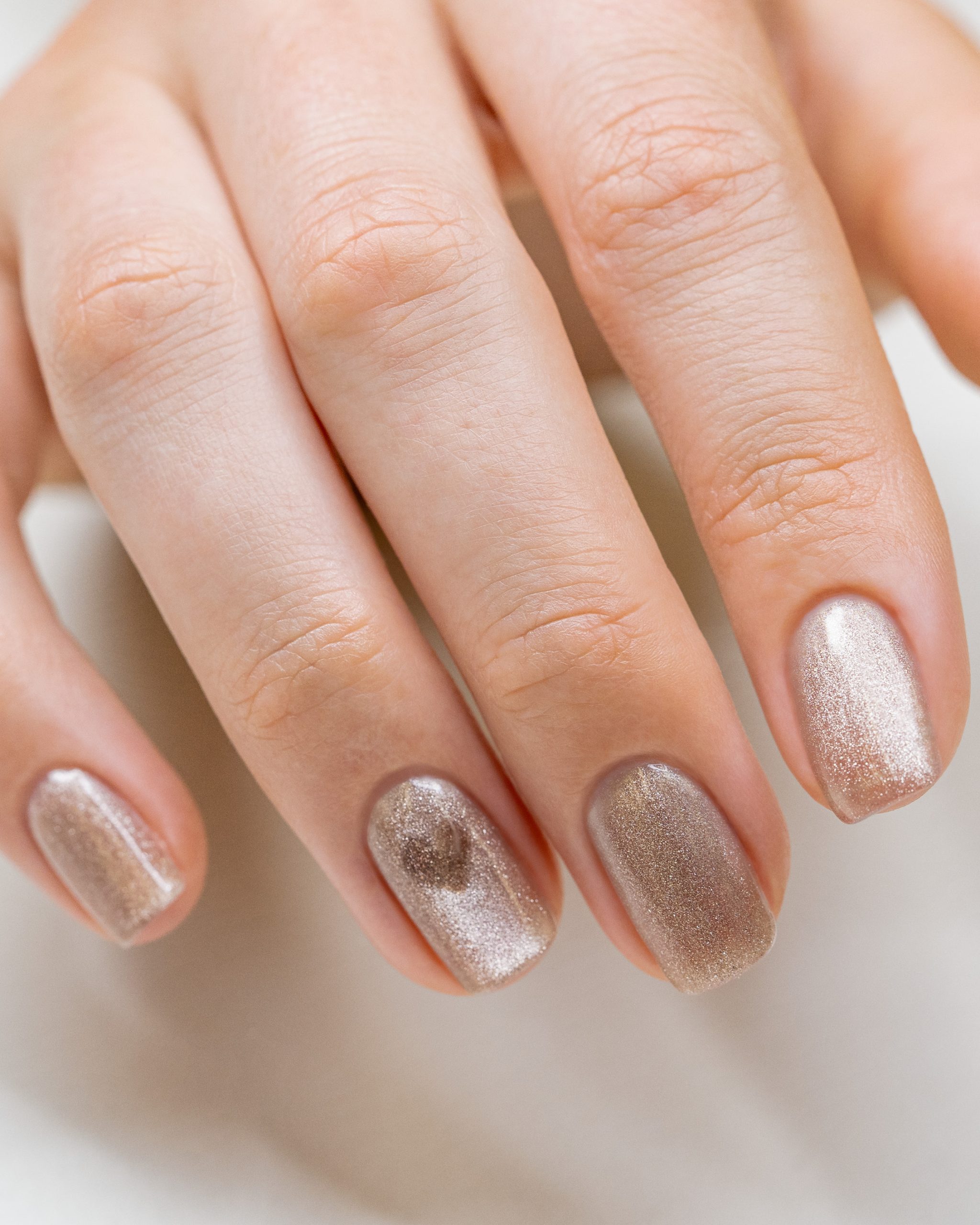 Gelish - Pure Velvet Feel the Allure (Gold Cat eye)