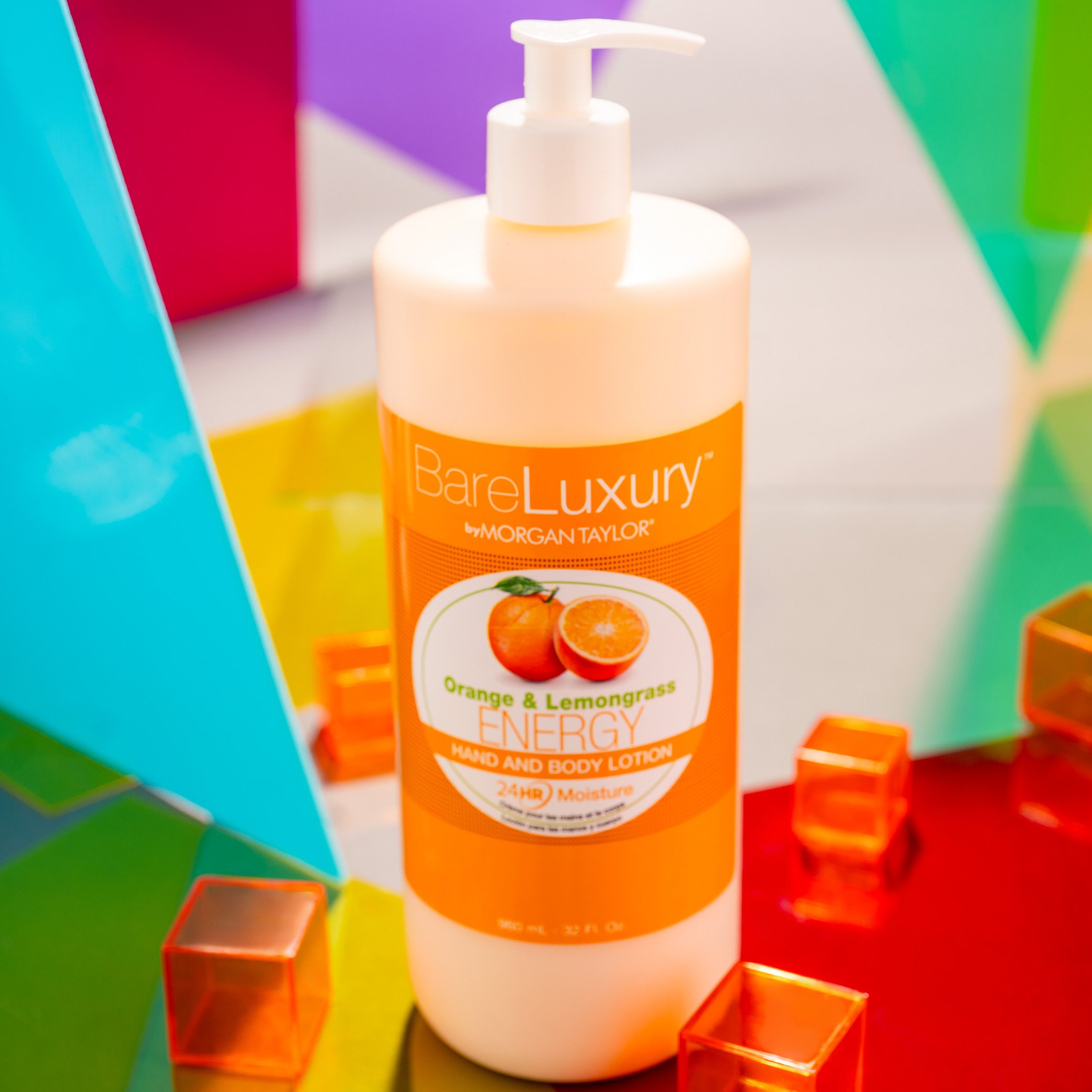 Bare Luxury - Energy & Lemongrass Massage Lotion 32oz