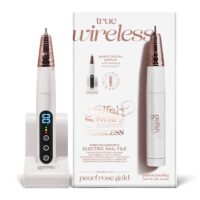 Gelish Go File Wireless - White & Rose Gold