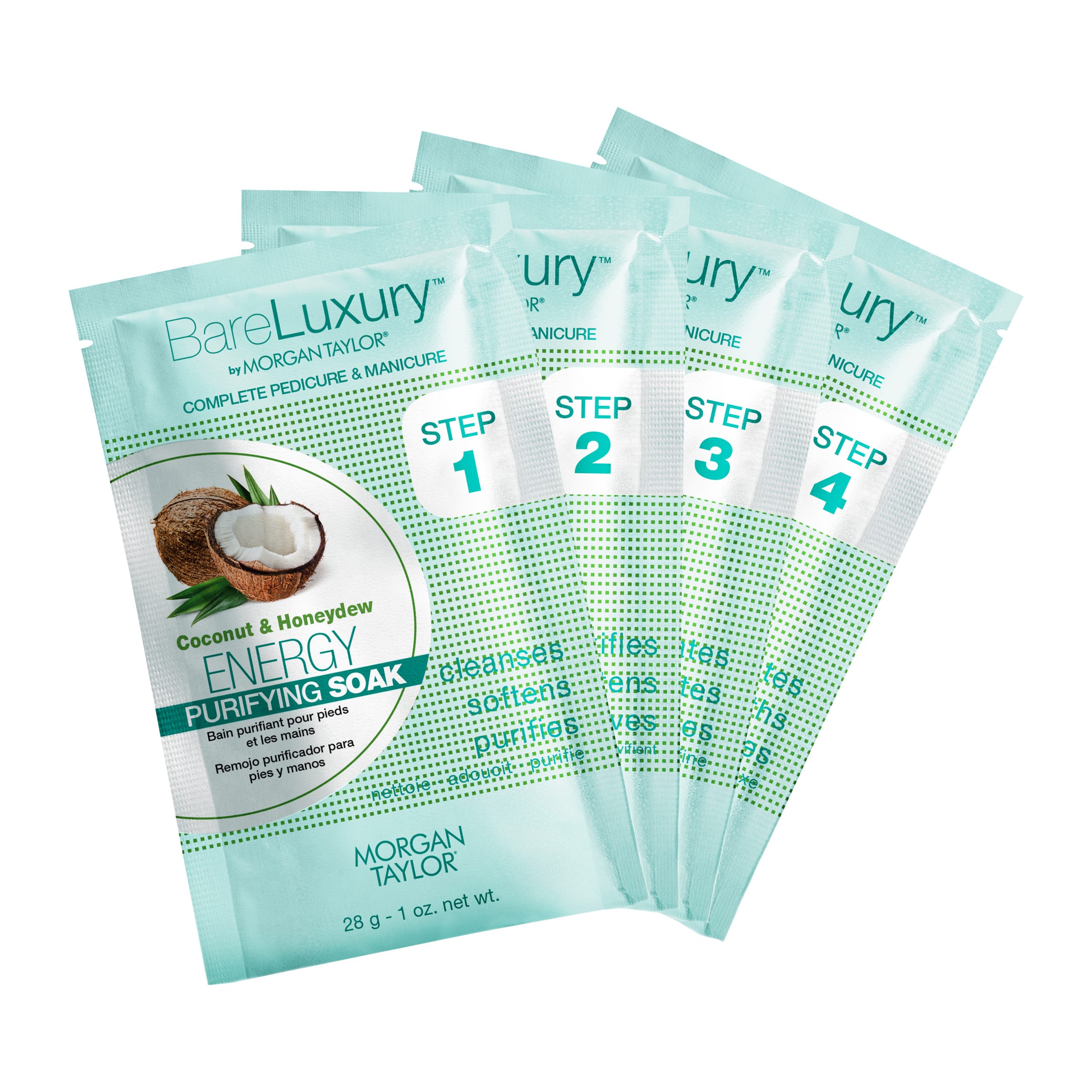 Morgan Taylor - Bare Luxury Energy Coconut & Honey 4PK