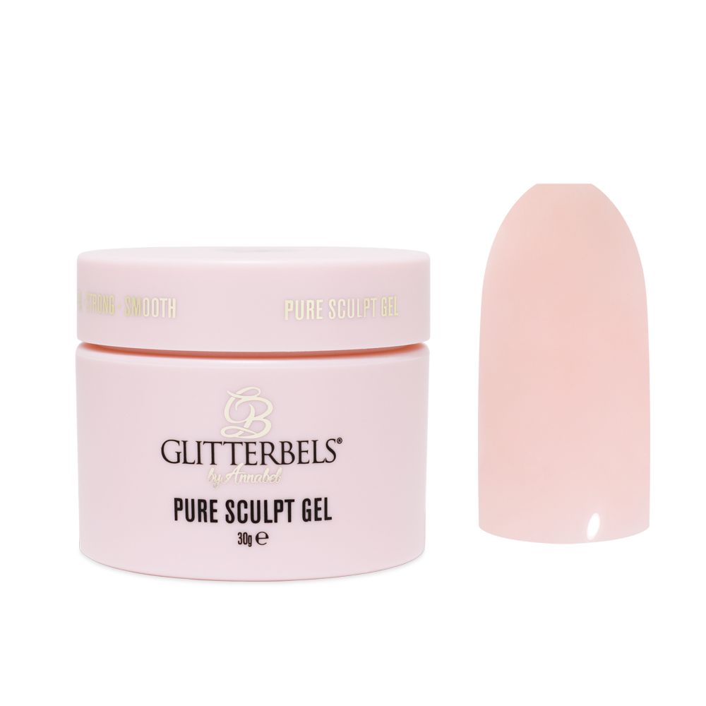 Glitterbels Hard Gel - Rose Silk