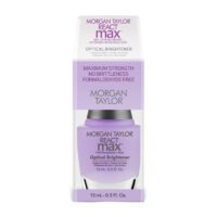 Morgan Taylor REACT Max Optical Brightener Nail Strengthener and Extended Wear Base Coat, 0.5 oz.