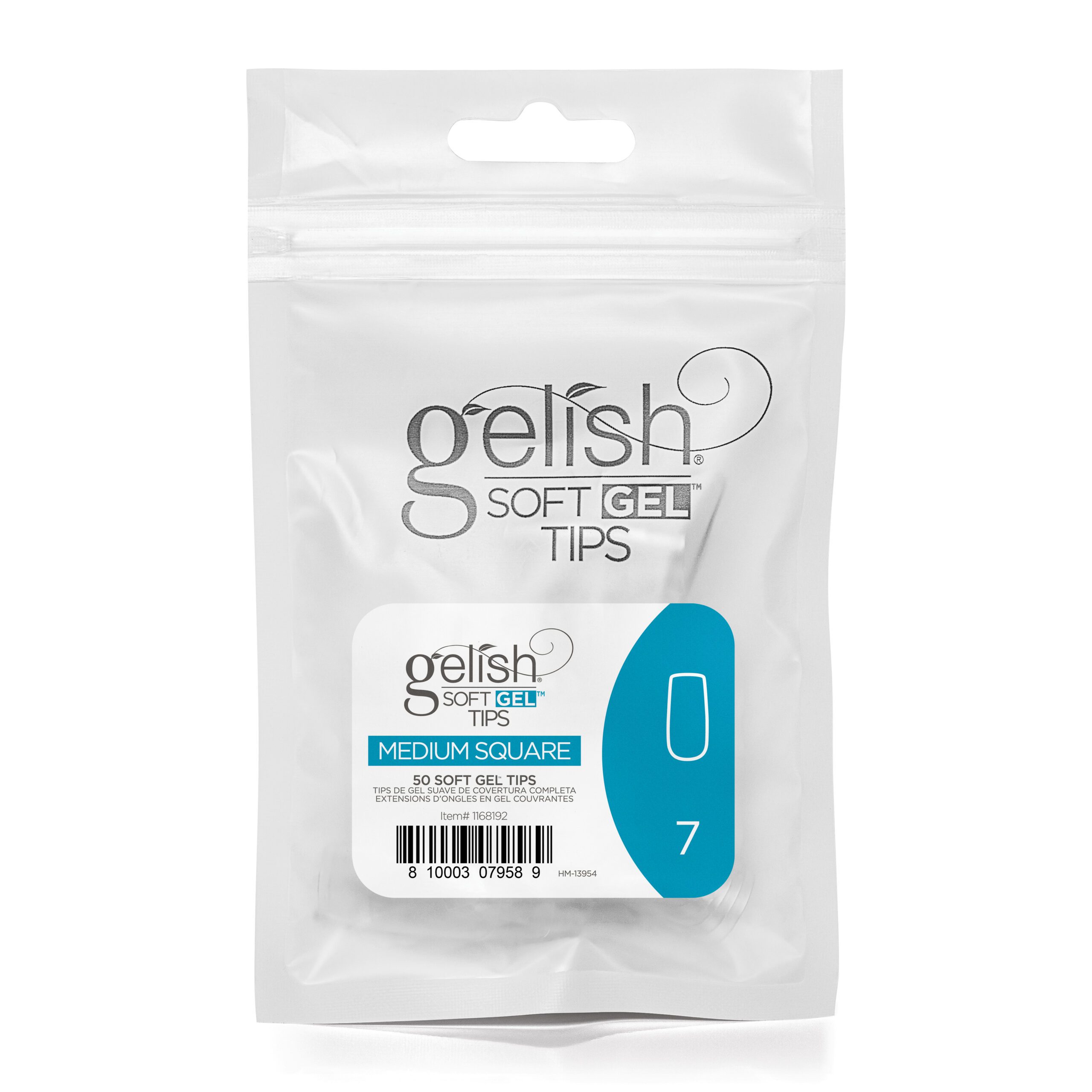 SG Tips Medium Square Size 7 50CT Refill